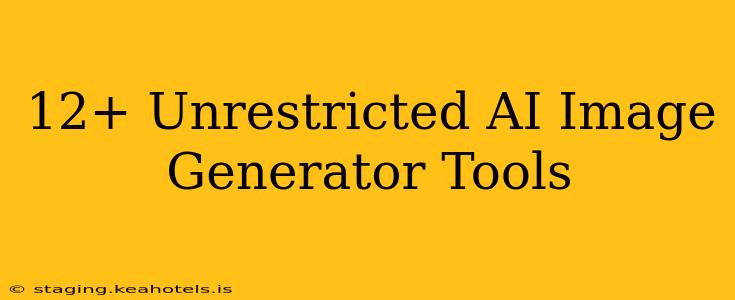 12+ Unrestricted AI Image Generator Tools