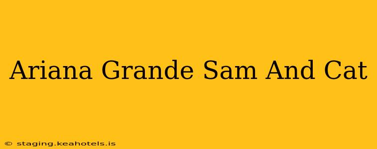 Ariana Grande Sam And Cat